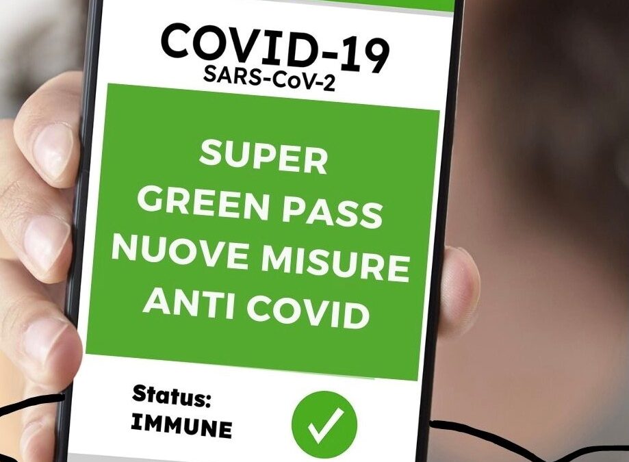 Green Pass Rinforzato – Decreto-legge 26 novembre 2021 n. 172