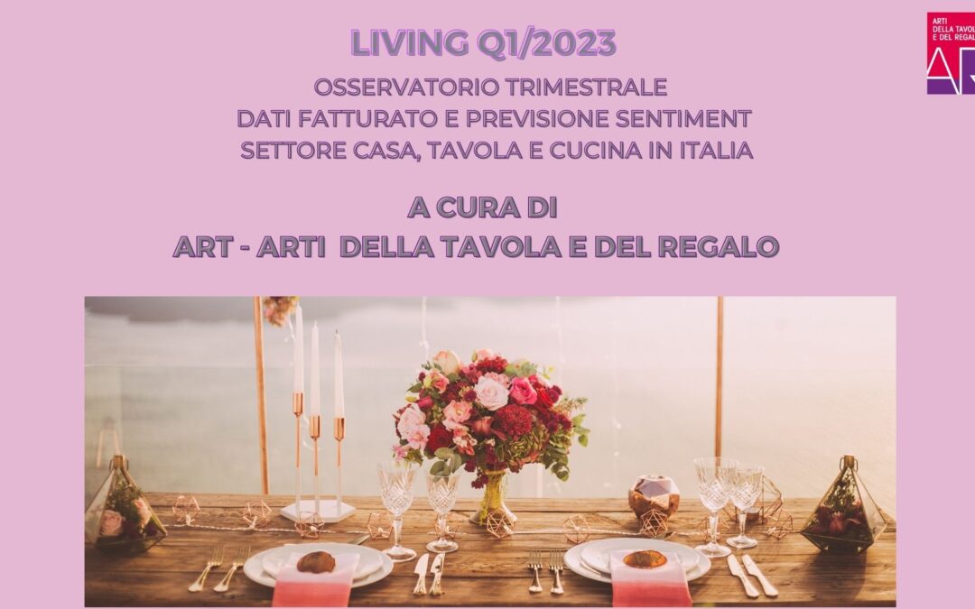 LIVING Osservatorio ART – Dati Mercato Italia 1° Trim 2023
