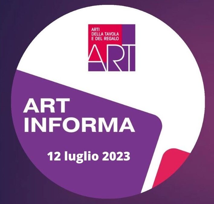 Art Informa 12 luglio 2023