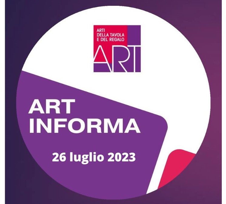 ART INFORMA 26 LUGLIO 2023